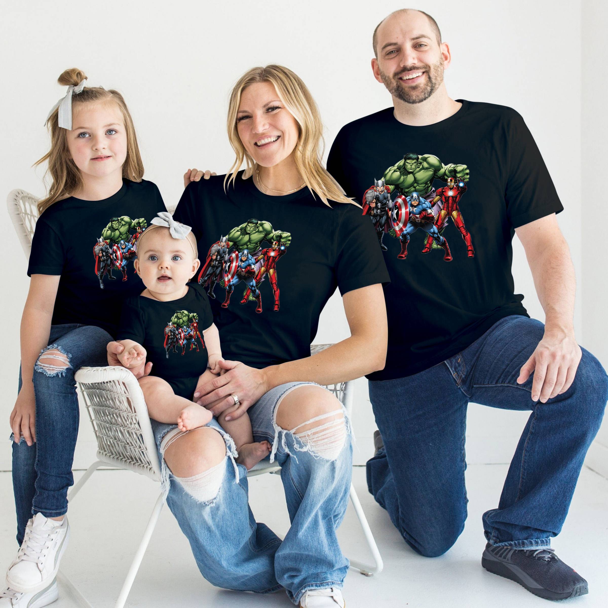 Avengers T-shirts for Family