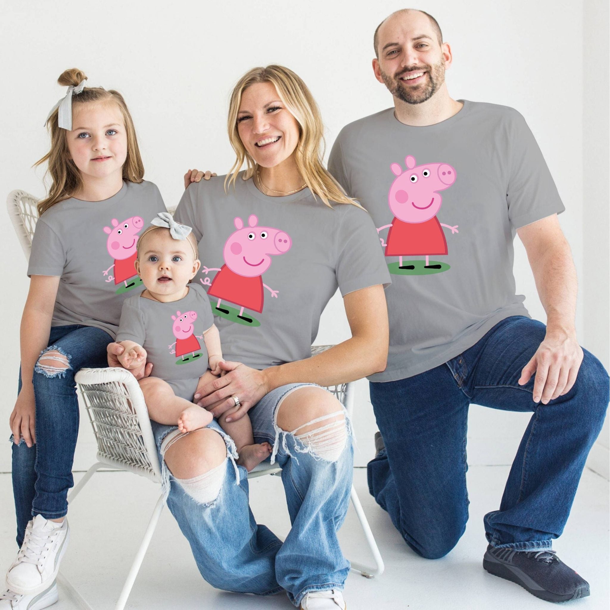 Peppa Pig T-shirts for Family