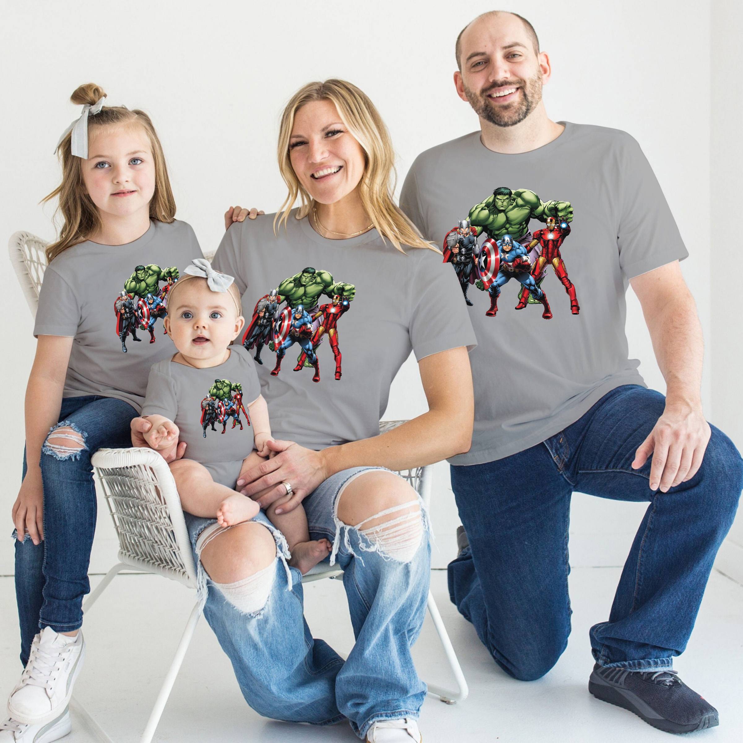 Avengers T-shirts for Family