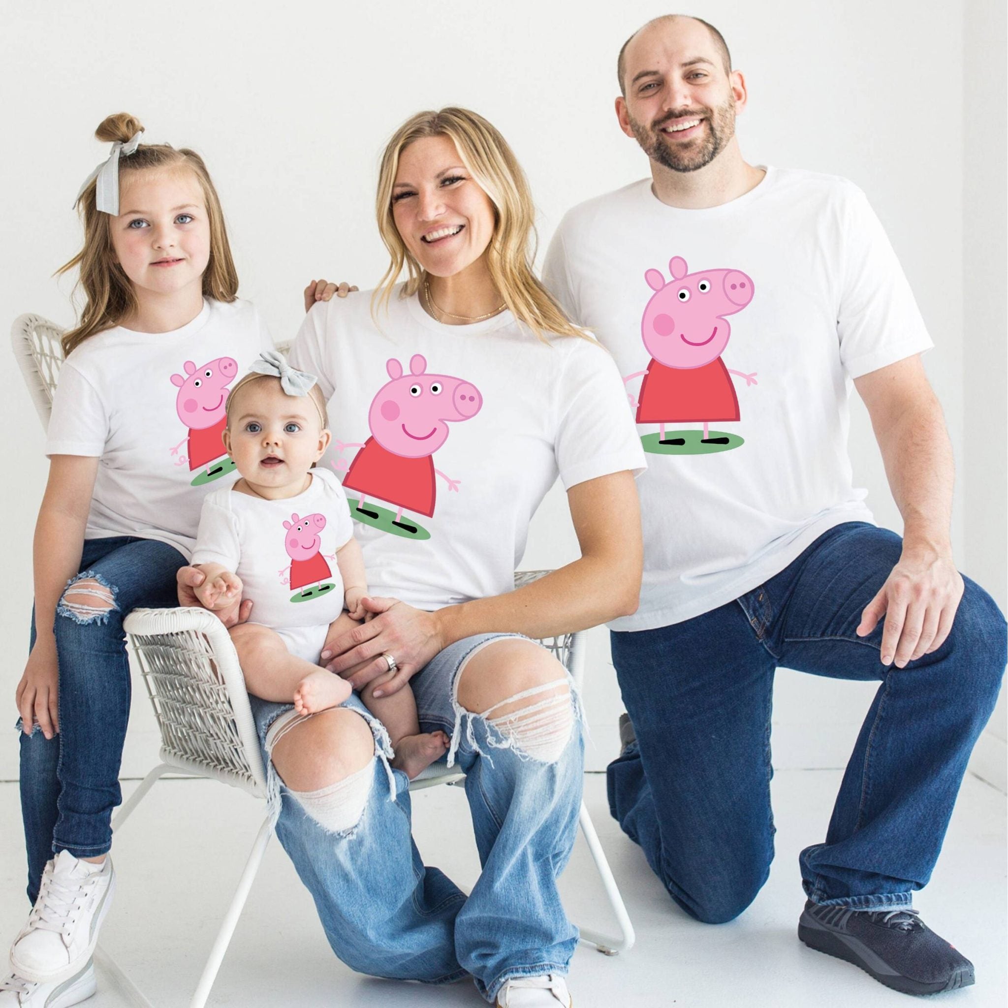 Peppa Pig T-shirts for Family