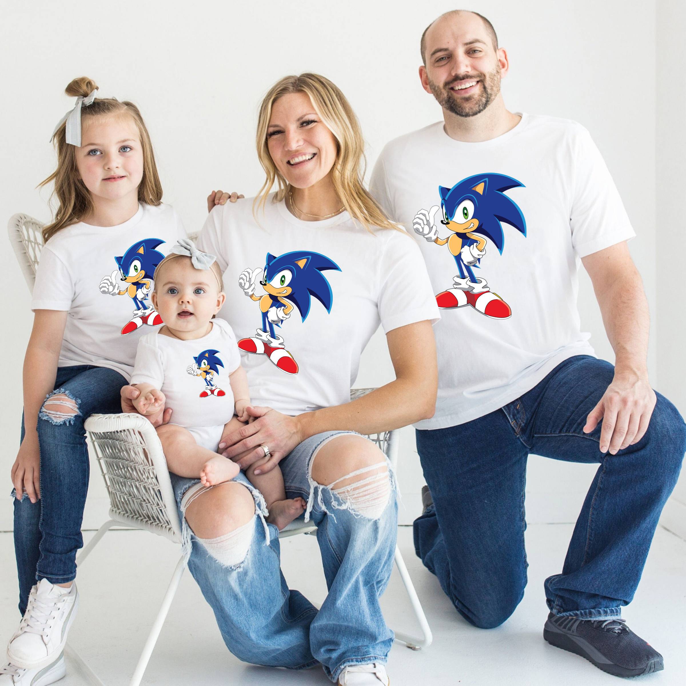 Sonic – The Hedgehog T-shirts for Family