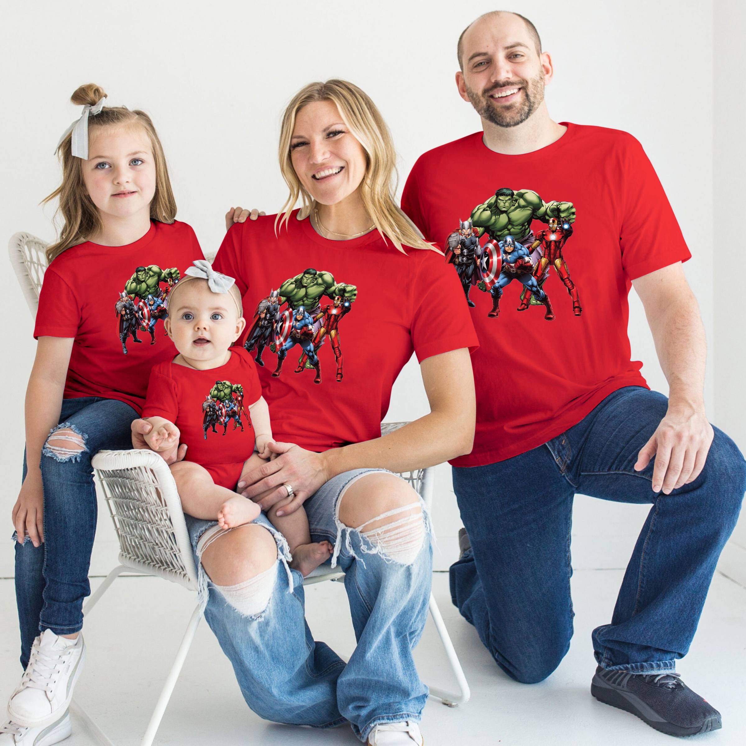 Avengers T-shirts for Family