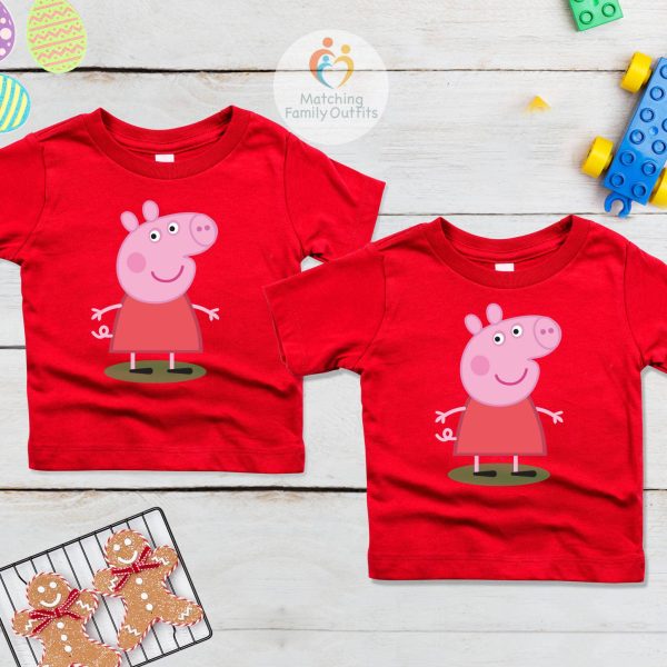 Peppa Pig Kids / Siblings T-shirts