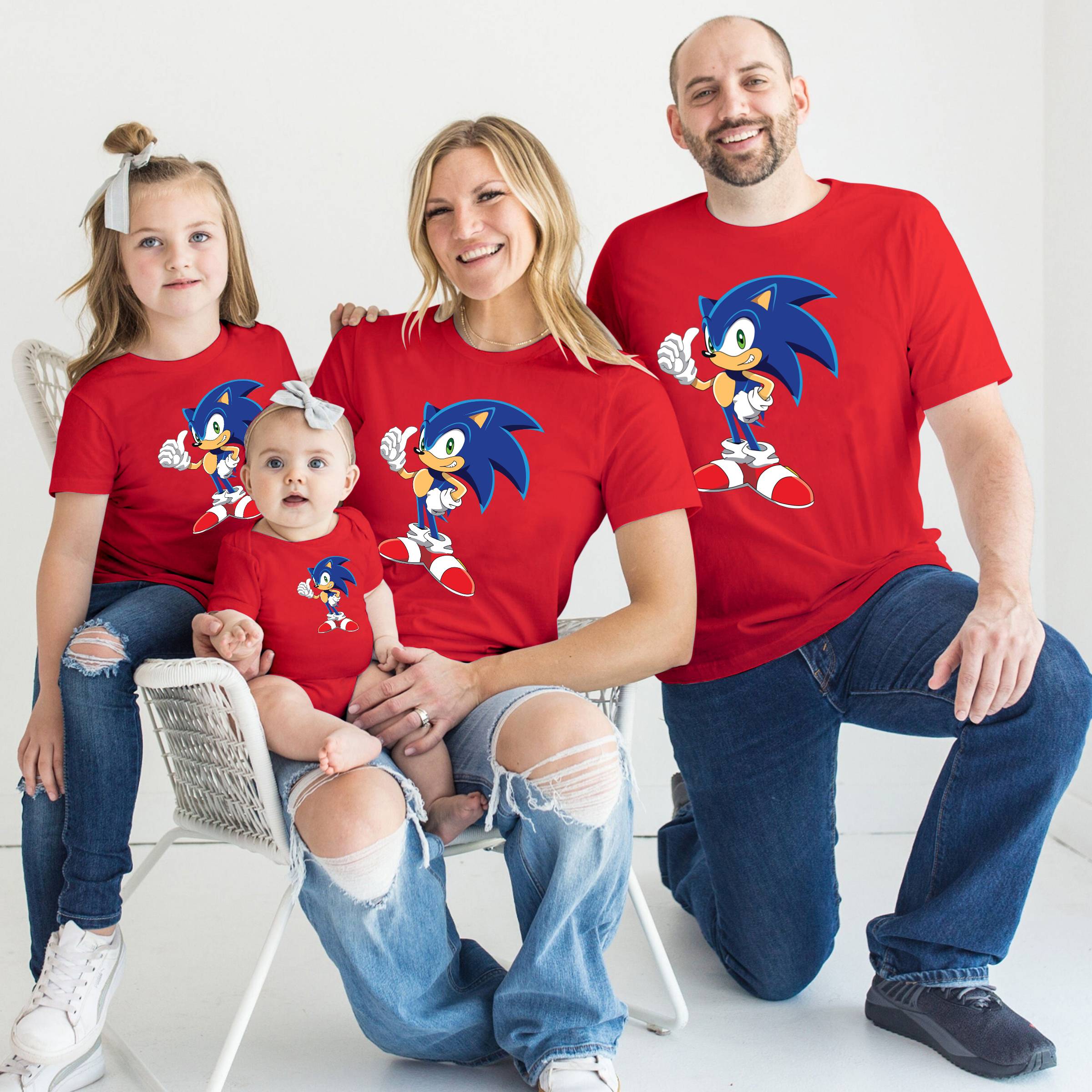 Sonic – The Hedgehog T-shirts for Family
