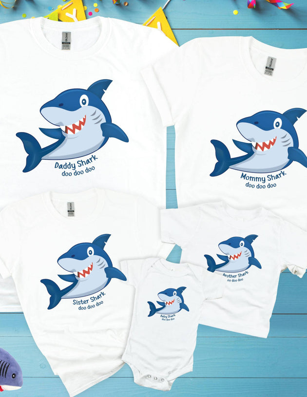 Baby Shark T-shirts for Family