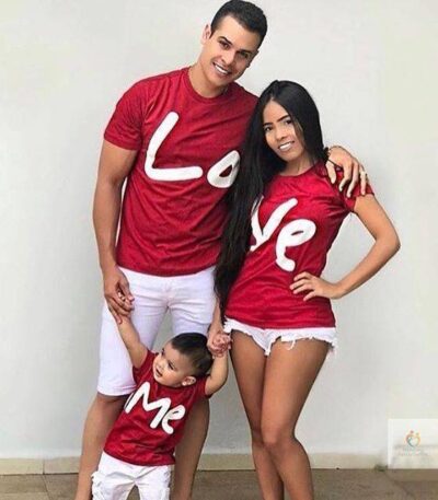 LOVE ME Family Matching T-shirts