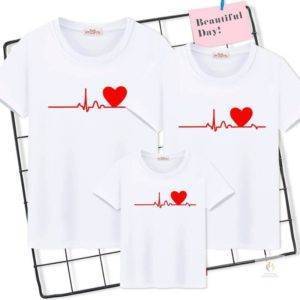 Family Heartbeat T-shirts