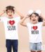 I Love My Sister/ Brother Kids Matching T-shirts