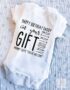 Happy Birthday Daddy Newborn Romper