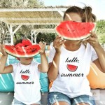 Hello Summer Mother and Daughter T-shirts
