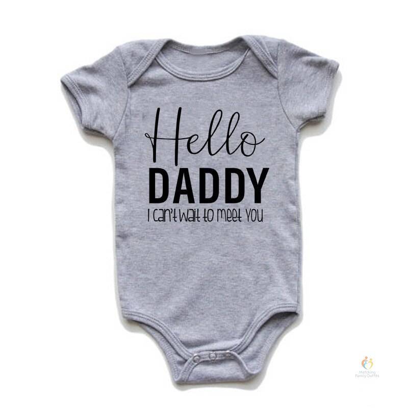 Hi hot sale daddy onesie