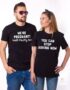 We’re Pregnant You Can Stop Asking Now Pregnancy Announcement T-Shirts