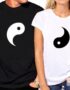 Yin Yang Couple T -Shirts