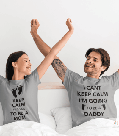 keep calm mom dad Grey 1