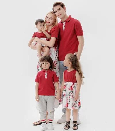 Summer and Spring Matching Family Outfits