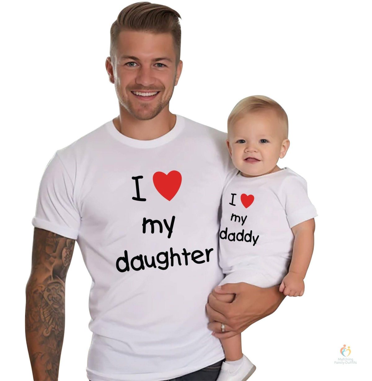 I Love My Daughter/ I Love My Daddy T-shirts