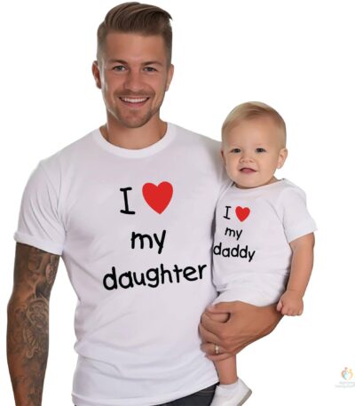 I Love My Daughter/ I Love My Daddy T-shirts