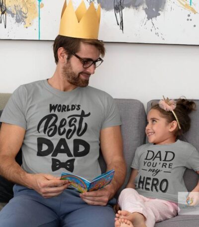 Dad You Are My Hero Grey