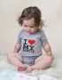 I Love My Auntie Letter Print Summer Baby Romper Cotton Short Sleeve Romper For Baby Boy