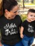 Son of Queen Mother of A Prince Mommy and Son Shirts Mommy and Kid Baby Boy Matching Tshirts Summer Matching Family TShi