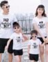 Matching Family Outfits Birthday TShirt Daddy Mommy Daughter Son Kids Baby Boy Girl Sister Brother Matching Clothes Summ 3
