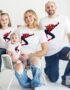 Spiderman T shirts for Family Birthday Party T shirts Matching Family Outfits cb5feb1b7314637725a2e7 BlackGreyRedWhite 1