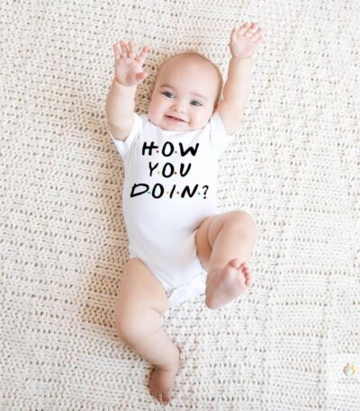 How You Doin Newborn Baby Boys Girls Bodysuits Unisex Jumpsuit Funny Playsuit Casual Short Sleeve Outfits 0 24M Clearanc