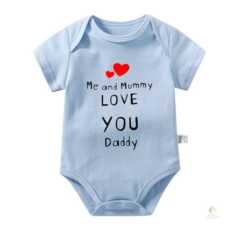 I love mummy and daddy store baby grow