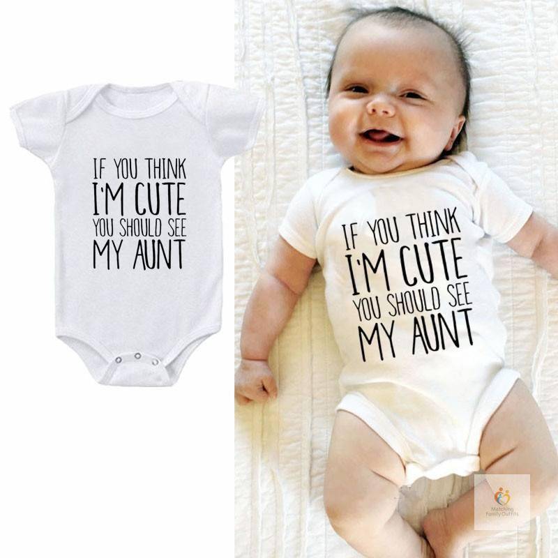 Cute like my sales aunt onesie