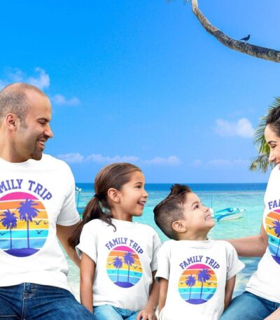 Family Vacation/Holiday Trip Vivid T-Shirts