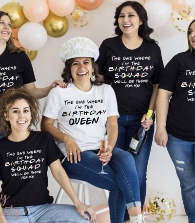 Friends Theme Birthday T-shirts
