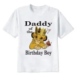 Lion King Birthday Family T-shirts - Image 4