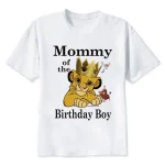 Lion King Birthday Family T-shirts - Image 5