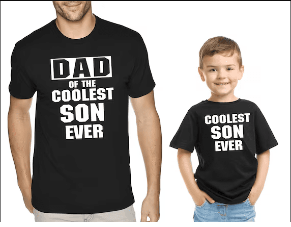 Tender T-Shirt Designs to Demonstrate Dad’s Adoration