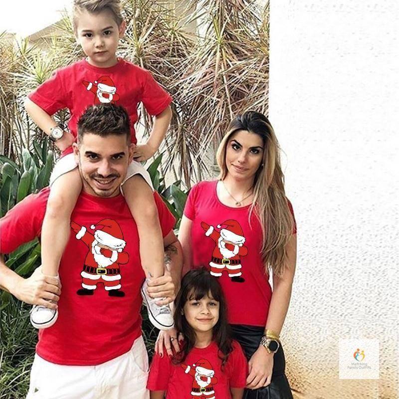 Classic Santa Family T-shirts