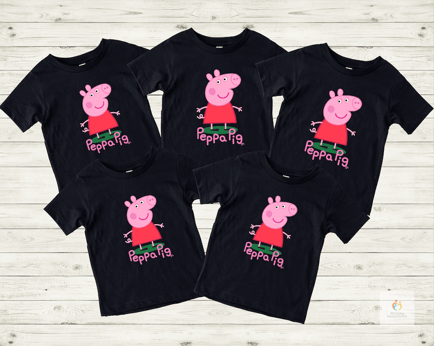 Peppa Pig – Birthday Party Return Gift T-Shirts