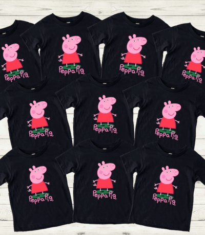 Peppa Pig – Birthday Party Return Gift T-Shirts