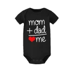 Dad Mom And Me Family Matching clothes Simple family look T shirts Daddy Mommy and Me t-shirt Father Son Mother Daughter Outfits