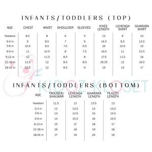 infant sizechart