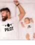 Pilot/ Co-Pilot Father and Son T-shirts