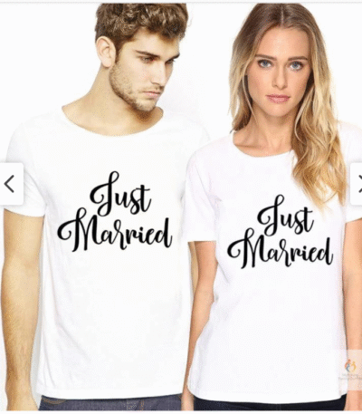 Just Married Honeymoon T-shirts