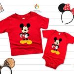 Mickey Mouse and Minnie Mouse T-shirts for Family - Image 3