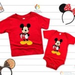 Mickey and Minnie Mouse Kids / Siblings T-shirts - Image 3
