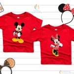 Mickey and Minnie Mouse Kids / Siblings T-shirts - Image 2