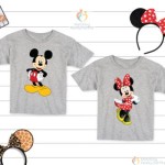 Mickey and Minnie Mouse Kids / Siblings T-shirts - Image 6