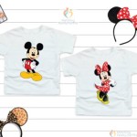 Mickey and Minnie Mouse Kids / Siblings T-shirts - Image 7