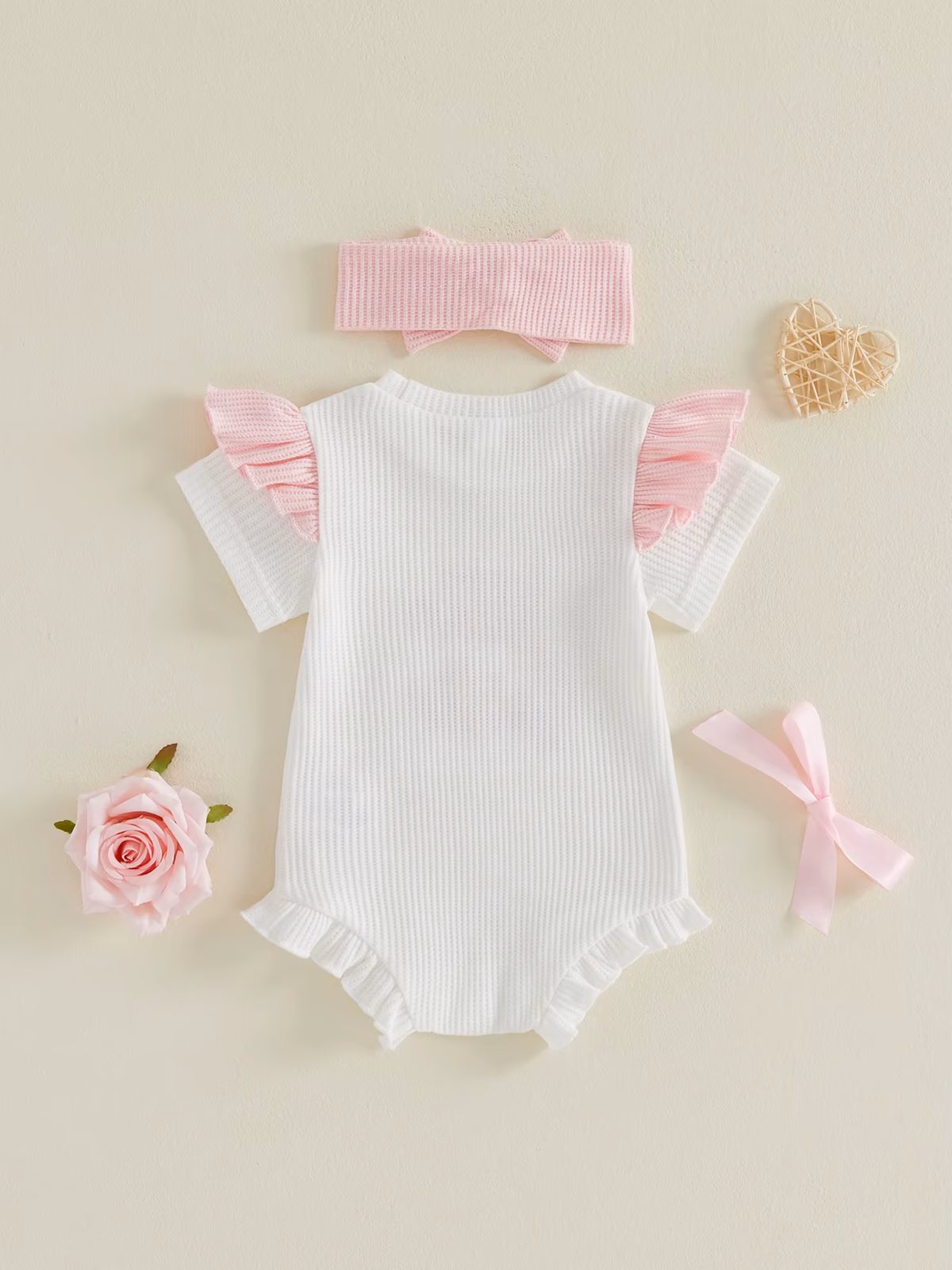 Little Sister Romper and  Head band - Image 3