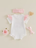 Little Sister Romper and  Head band - Image 3
